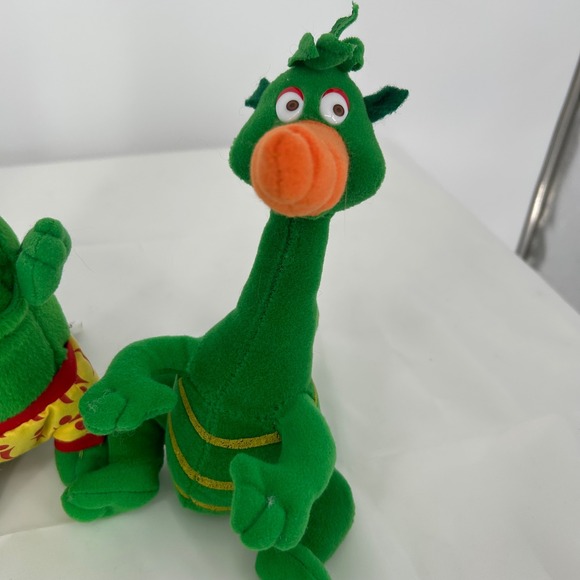 Lot of 4 Chartwells Be A Food‎ Adventurer Plush Mascot Dragons Educational Toys - Picture 5 of 7